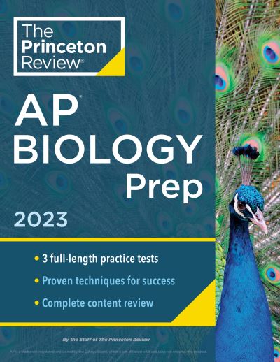 Cover for Princeton Review · Princeton Review AP Biology Prep, 2023: 3 Practice Tests + Complete Content Review + Strategies &amp; Techniques - College Test Preparation (Paperback Book) (2022)