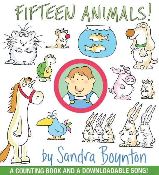 Cover for Sandra Boynton · Fifteen Animals (Inbunden Bok) [Brdbk edition] (2008)