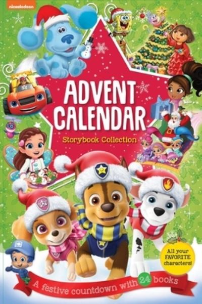 Cover for Editors of Studio Fun International · Nickelodeon Storybook Collection Advent Calendar (Hardcover Book) (2020)