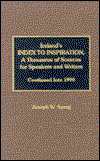 Cover for Joseph W. Sprug · Ireland's Index to Inspiration, A Thesaurus of Sources for Speakers and Writers: Continued into 1990, (Hardcover Book) (1993)