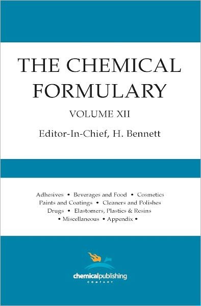 Cover for H Bennett · The Chemical Formulary, Volume 12: Volume 12 (Paperback Book) (1965)