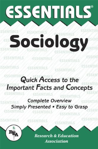 Cover for Robyn A. Goldstein Fuchs · Sociology Essentials (Essentials Study Guides) (Paperback Book) (1995)