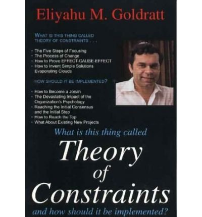Cover for Eliyahu M. Goldratt · Theory of Constraints (Paperback Book) (2023)