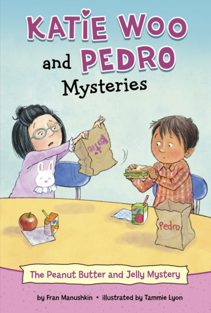 Cover for Fran Manushkin · The Peanut Butter and Jelly Mystery - Katie Woo and Pedro Mysteries (Hardcover Book) (2023)