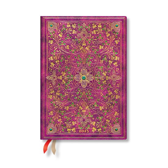 Cover for Paperblanks · Diamond Jubilee (Sangorski &amp; Sutcliffe) Midi 12-month Day-at-a-time Hardback Dayplanner 2025 (Elastic Band Closure) - Sangorski &amp; Sutcliffe (Hardcover Book) (2024)