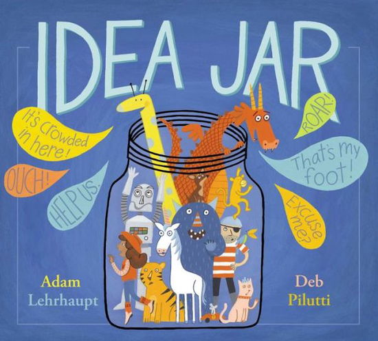 Cover for Adam Lehrhaupt · Idea jar (Book) [First edition. edition] (2018)