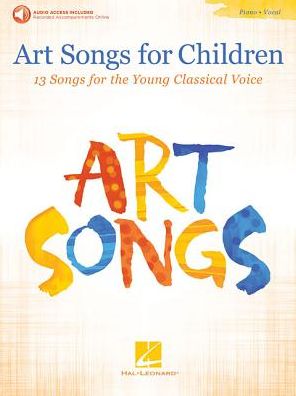 Cover for Hal Leonard Publishing Corporation · Art Songs For Children (Buch) (2017)