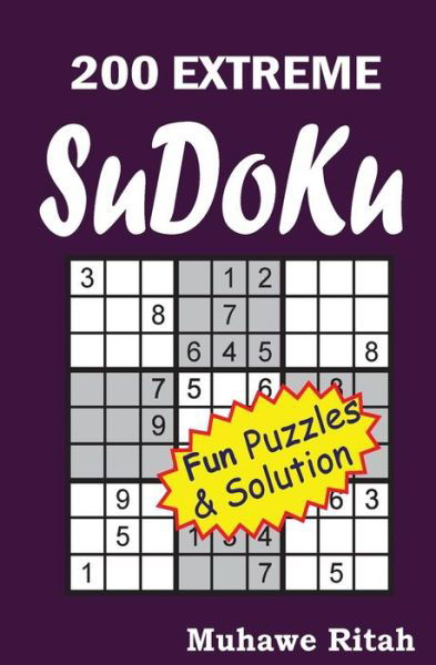 Cover for Muhawe Ritah · 200 Extreme Sudoku (Paperback Book) (2014)