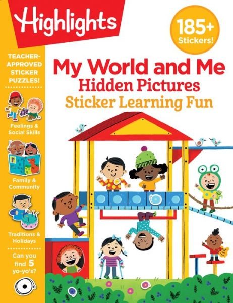 Cover for Highlights for Children · My World and Me Hidden Pictures Sticker Learning Fun - Highlights Hidden Pictures Sticker Learning (Paperback Book) (2022)