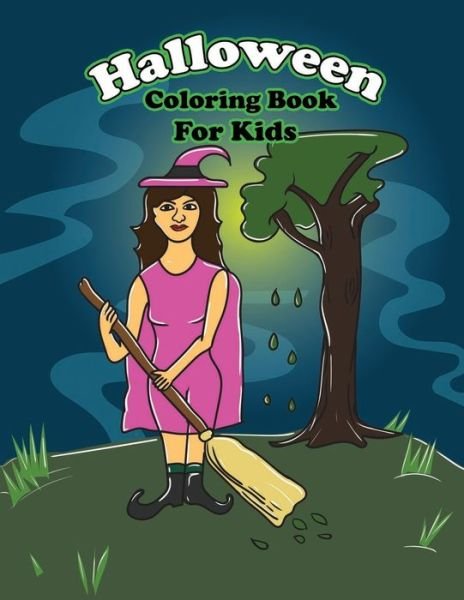 Cover for Halloween Party · Halloween Coloring Books For Kids (Pocketbok) (2019)