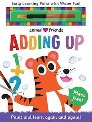 Cover for Georgie Taylor · Animal Friends Adding Up - Early Learning Magic Water Colouring (Inbunden Bok) (2023)