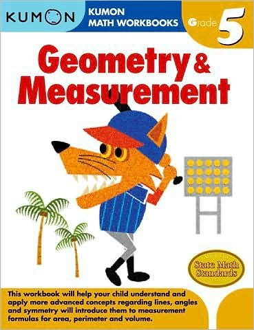 Cover for Kumon · Grade 5 Geometry and Measurement (Paperback Book) [Csm edition] (2009)