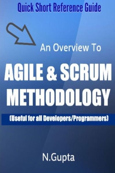 Cover for Niraj Gupta · Agile and Scrum Methodology (Pocketbok) (2018)