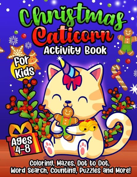 Cover for Harper Hall · Caticorn Activity Book for Xmas (Paperback Book) (2020)