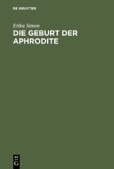 Cover for Simon · Die Geburt der Aphrodite (Book) (1959)