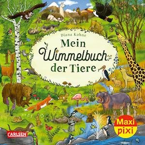 Cover for 3334 · Ve5 Maxi-pixi 417 Mein Wimmelbuch Der Tiere (5 Exemplare) (Bok)