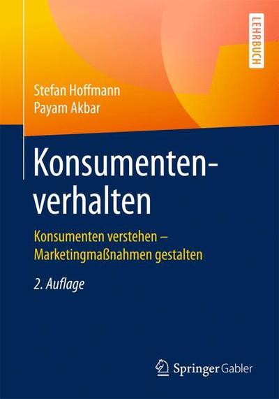 Cover for Stefan Hoffmann · Konsumentenverhalten (Book) [2nd 2., Aktualisierte Aufl. 2019 edition] (2018)