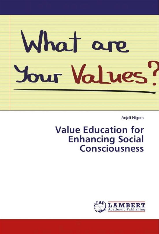 Cover for Nigam · Value Education for Enhancing Soc (Bog)