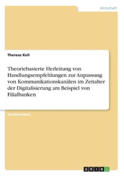 Cover for Kell · Theoriebasierte Herleitung von Han (Book)