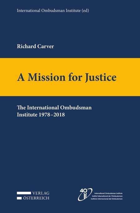 Cover for Carver · A Mission for Justice (Book)