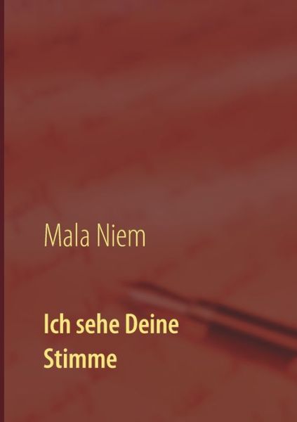 Cover for Niem · Ich sehe Deine Stimme (Book) (2022)