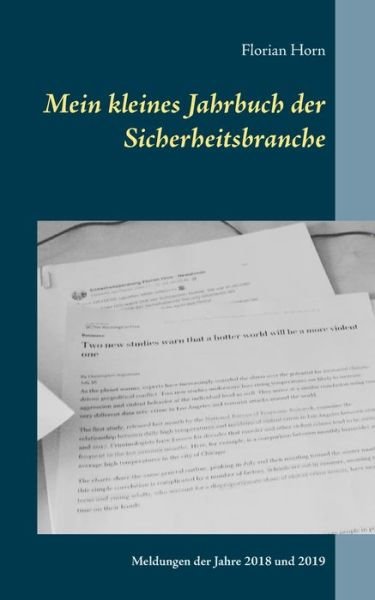 Cover for Horn · Mein kleines Jahrbuch der Sicherhe (Book) (2019)