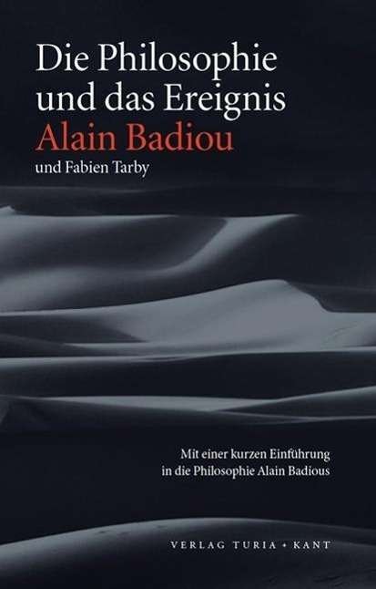 Cover for Alain Badiou · Badiou:philosophie Und Das Ereignis (Book)