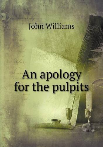 Cover for John Williams · An Apology for the Pulpits (Pocketbok) (2013)