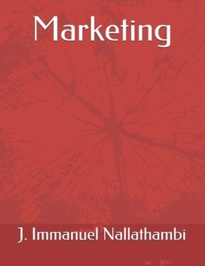 Cover for J Immanuel Nallathambi · Marketing (Taschenbuch) (2021)