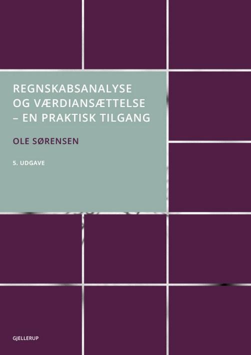 Cover for Ole Sørensen · Regnskabsanalyse og værdiansættelse, 5. udgave (Sewn Spine Book) [5. wydanie] (2017)