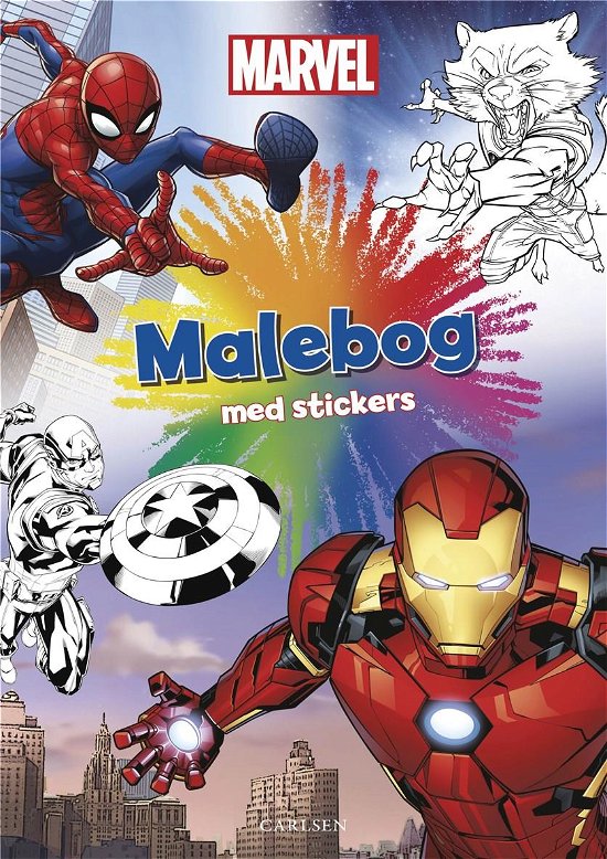Cover for Marvel · Marvel malebog (kolli 6) (Sewn Spine Book) [1er édition] (2022)
