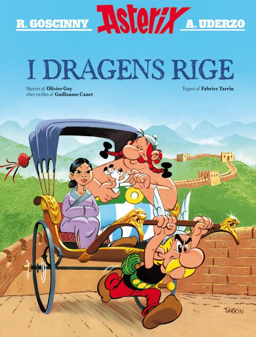 Cover for Olivier Gay · Asterix: Asterix: I dragens rige (Bound Book) [1st edition] (2023)