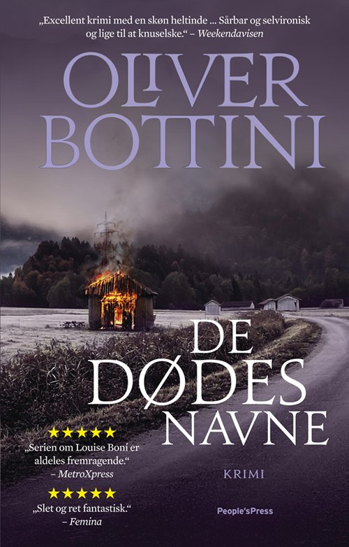 Cover for Oliver Bottini · De dødes navne PB (Paperback Book) [2th edição] [Paperback] (2012)
