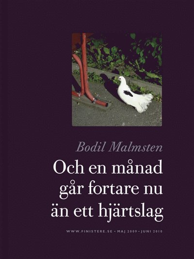 Cover for Bodil Malmsten · Och en månad går fortare nu än ett hjärtslag (ePUB) (2012)