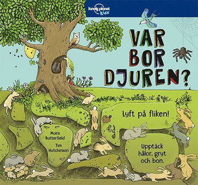 Cover for Moira Butterfield · Var bor djuren? (Bound Book) (2018)