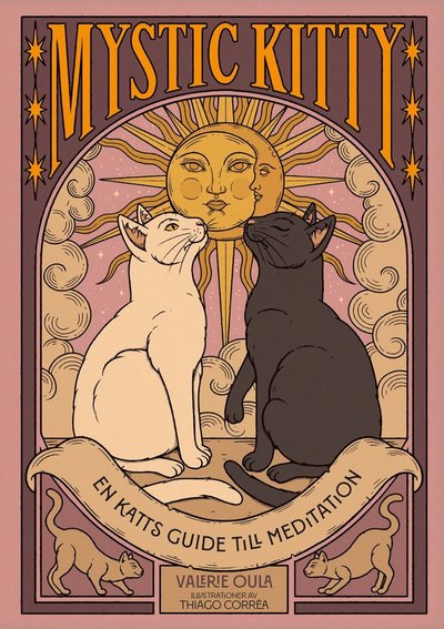 Cover for Valerie Oula · Mystic Kitty : En katts guide till meditation (Hardcover Book) (2025)