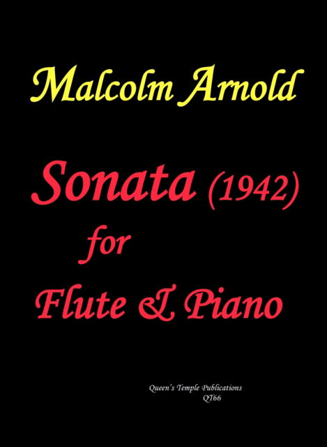 Cover for Sonata (1942) (flute and piano) (Sheet music) (2025)