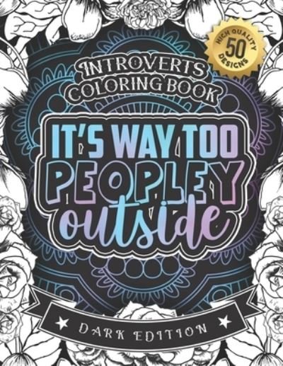 Cover for Black Feather Stationery · Introverts Coloring Book (Pocketbok) (2020)