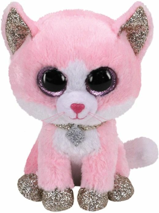 Cover for Ty  Beanie Boos  Fiona Pink Cat Plush · Fiona Pink Cat - Boo - Reg (Paperback Book) (2023)