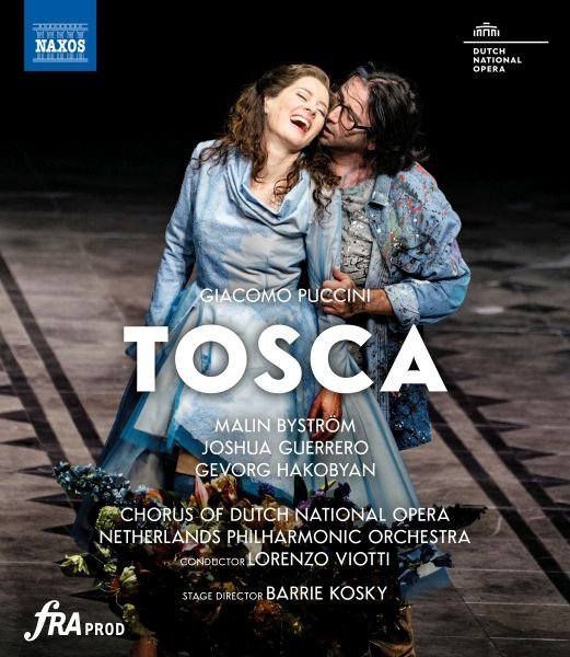 Cover for Bystrom, Malin / Joshua Guerrero / Gevorg Hakobyan · Puccini: Tosca (Blu-ray) (2023)