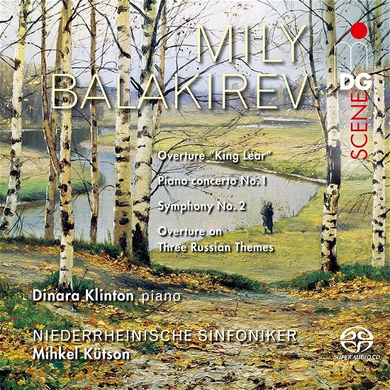 Cover for Klinton, Dinara / Niederrheinische Sinfoniker / Mihkel Kutson · Mily Balakirev: Orchestral Works (CD) (2023)