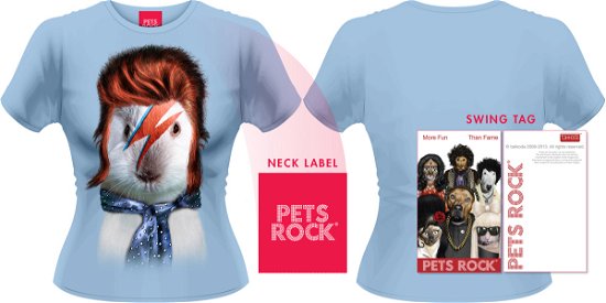 Pets Rock-glam -l/girlie - T-shirt - Fanituote - MERCHANDISE - 0803341406667 - perjantai 16. toukokuuta 2014