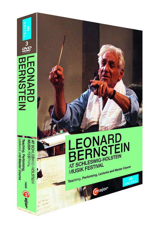 Cover for Leonard Bernstein · Leonard Bernstein At Schleswig-Holstein Musik Festival - Teaching. Performing. Lectures And Master Course (DVD) (2018)