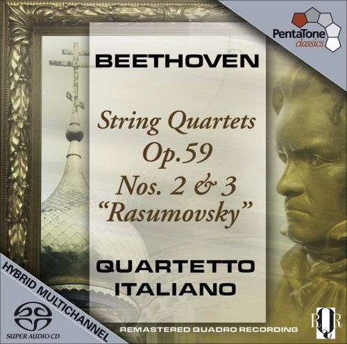 Beethoven / String Quartet - Quartetto Italiano - Música - PENTATONE MUSIC - 0827949017667 - 13 de julho de 2009