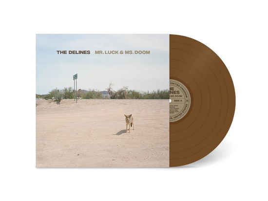 Cover for The Delines · Mr. Luck &amp; Ms. Doom (LP) [Brown Vinyl edition] (2025)