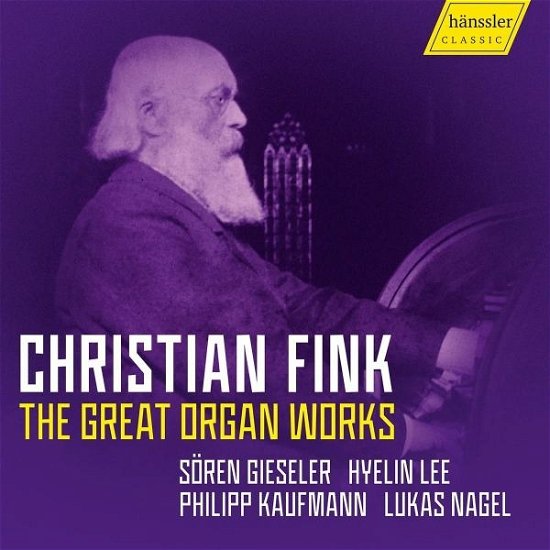 Cover for Gieseler, Soren / Hyalin Lee / Philipp Kaufmann · Fink: the Great Organ Works on the Weigle Organ in the (CD) (2023)