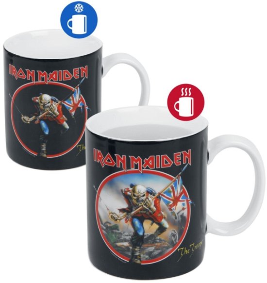 Cover for Iron Maiden · Iron Maiden Trooper Heat Chage Mug (Mugg)