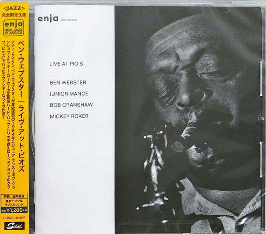 Cover for Ben Webster · Live at Pio's (CD) [Remastered, Limited edition] (2020)