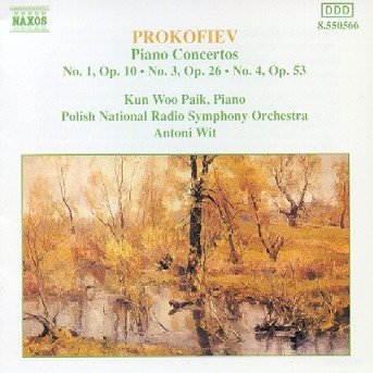Cover for Paik / Wit / Staatl. Poln. Rso · PROKOFIEV: Piano Conc. 1,3&amp;4 (CD) (1992)