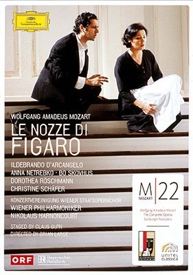 Cover for Wolfgang Amadeus Mozart · Le Nozze Di Figaro (DVD) (2017)